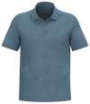 SP229 Spasso Terry Towel Polo Shirt Cool Blue colour image